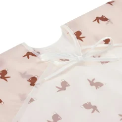 Lot de 2 bavoirs manches longues avec poche Little Forest Lapin