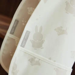 Lot de 2 bavoirs plastifiés Miffy Snuffy Nougat