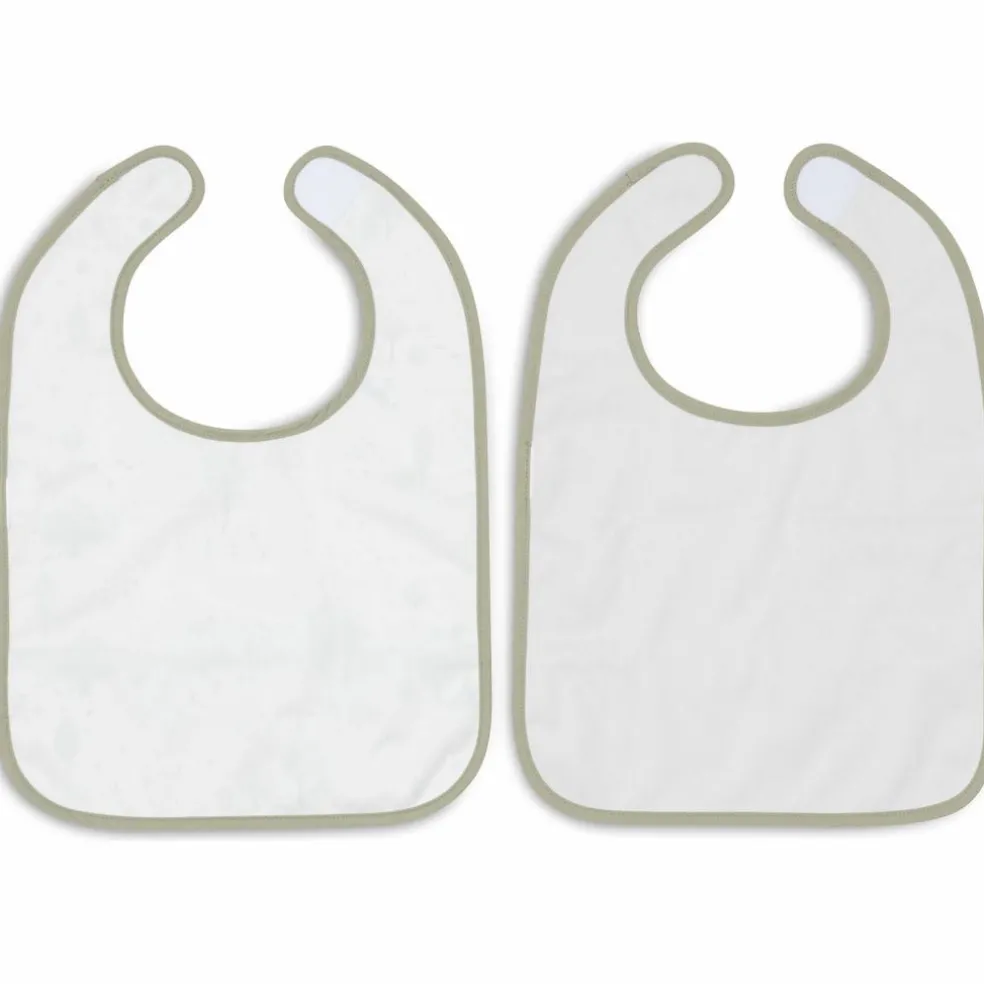 Lot de 2 bavoirs plastifiés Tiny Park
