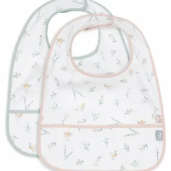 Lot de 2 bavoirs plastifiés Lovely Birds