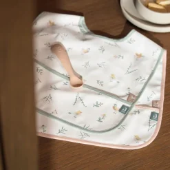 Lot de 2 bavoirs plastifiés Lovely Birds