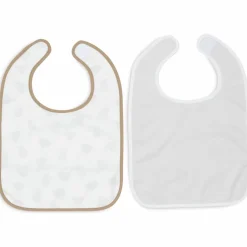 Lot de 2 bavoirs plastifiés Miffy and Friends