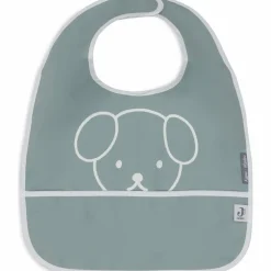 Lot de 2 bavoirs plastifiés Miffy Peekaboo Sea Green