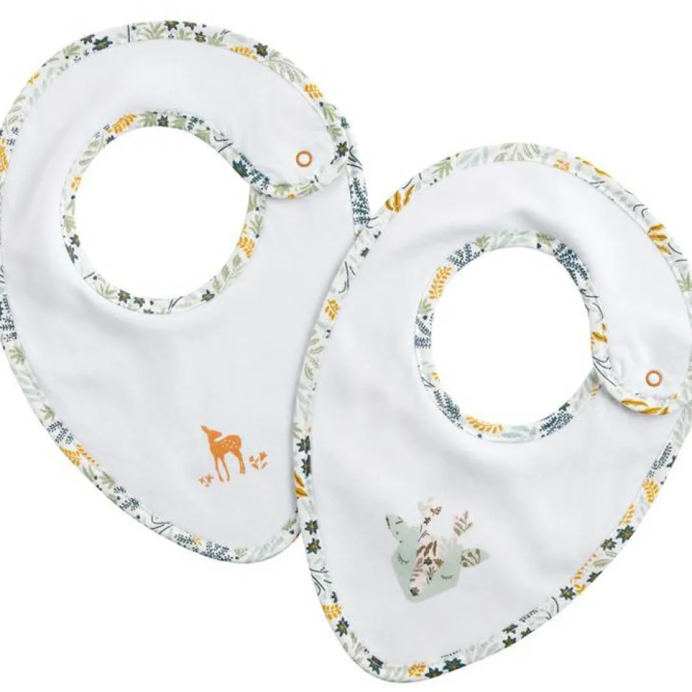 Lot de 2 bavoirs Promenons-nous