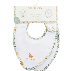 Lot de 2 bavoirs Promenons-nous