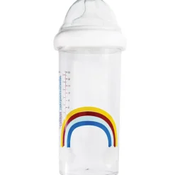 Lot de 3 biberons anti colique gigognes Rainbow Arc-en-ciel (360 ml et 210 ml)