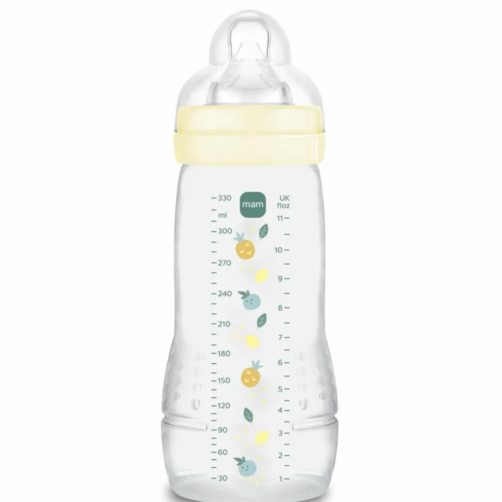 Lot de 2 biberons Easy Active 2ème âge Ice - Tétine débit X (330ml)