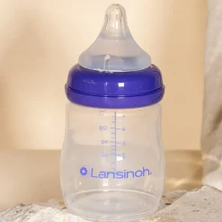 Lot de 2 biberons et tétines Natural Wave® spécial allaitement (160 ml)