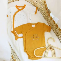 Lot de 2 bodies Alphabet (naissance)