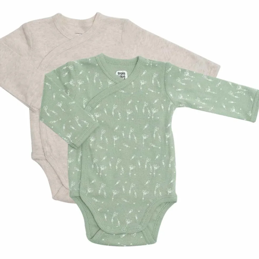 Lot de 2 bodies Blés (1 mois)