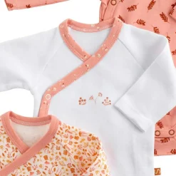 Lot de 3 bodies Esmée (1 mois)