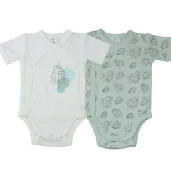 Lot de 2 bodies Feuille (1 mois)