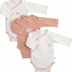 Lot de 3 bodies Petit Cœur (naissance)