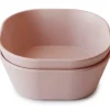 Lot de 2 bols carrés Blush
