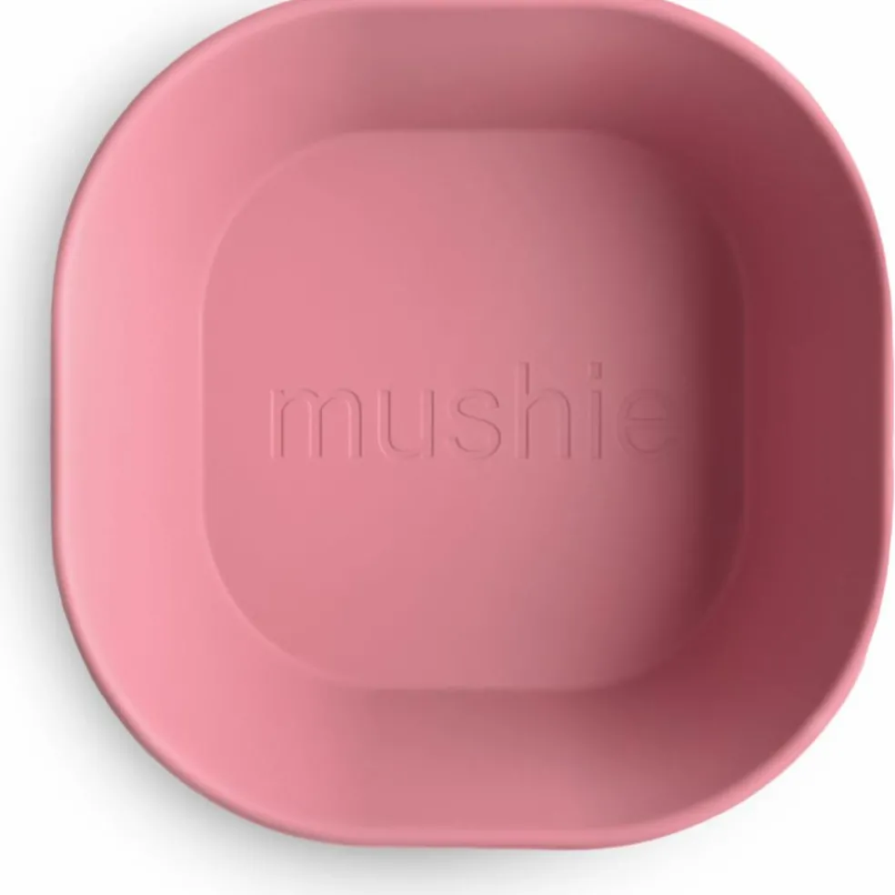 Lot de 2 bols carrés Dusty Rose