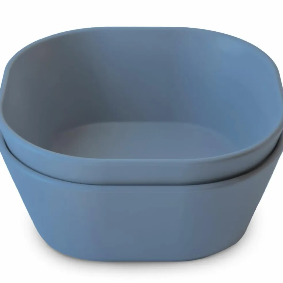 Lot de 2 bols carrés Twilight Blue