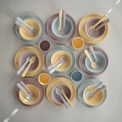 Lot de 2 bols ronds Powder blue