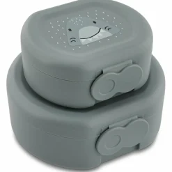 Lot de 2 boîtes à goûter à clip Mr. Shark