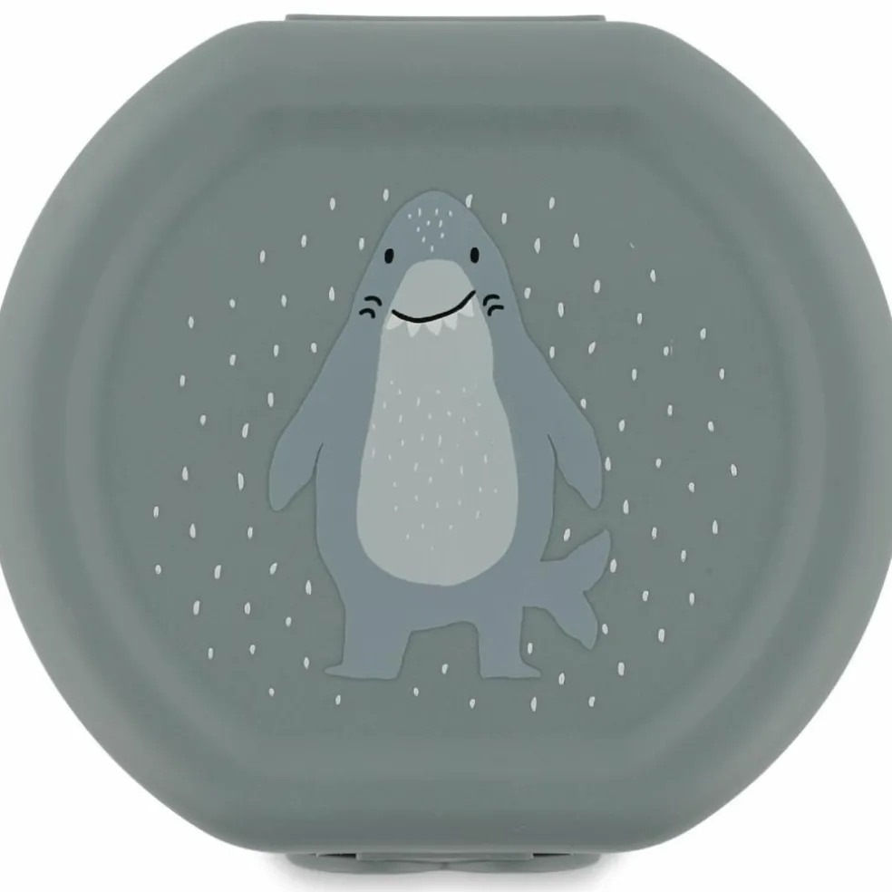 Lot de 2 boîtes à goûter à clip Mr. Shark