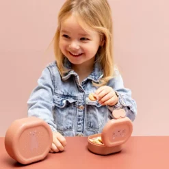 Lot de 2 boîtes à goûter à clip Mrs. Cat