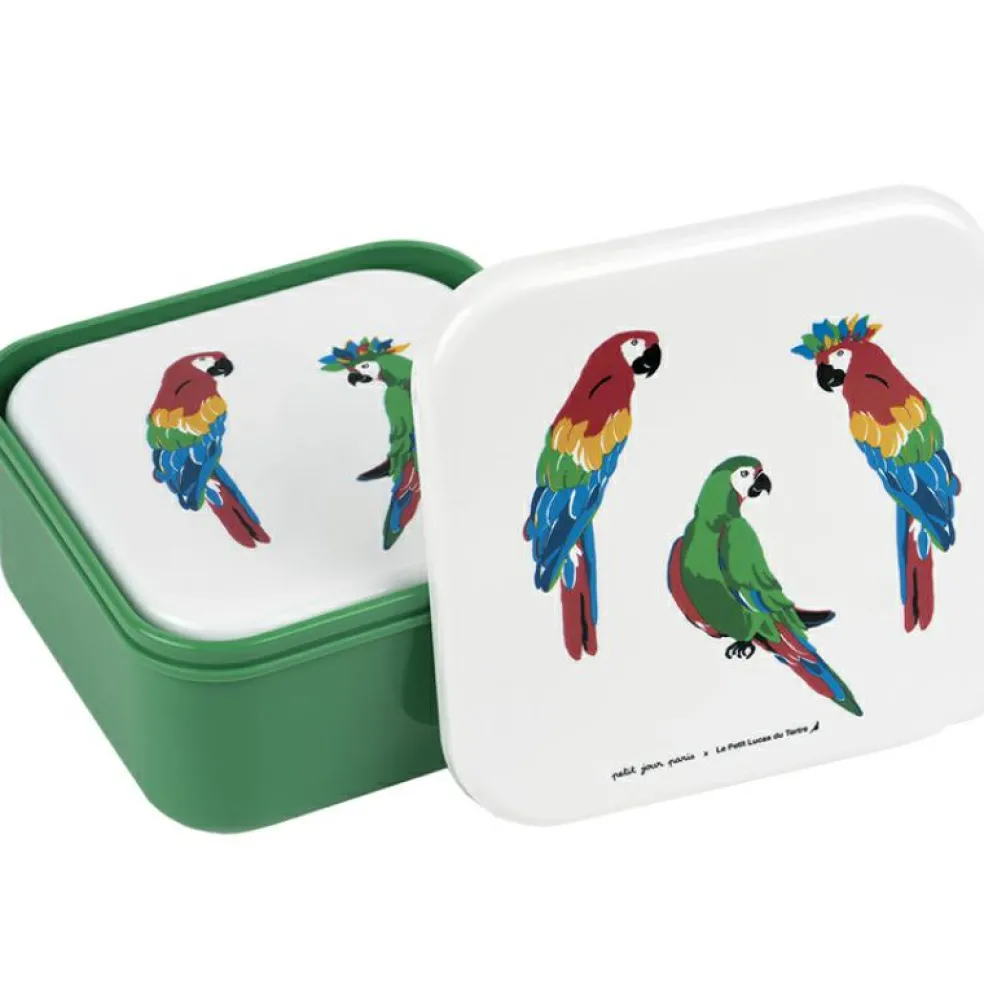 Lot de 3 boîtes à goûter Le Petit Lucas Du Tertre Le Perroquet