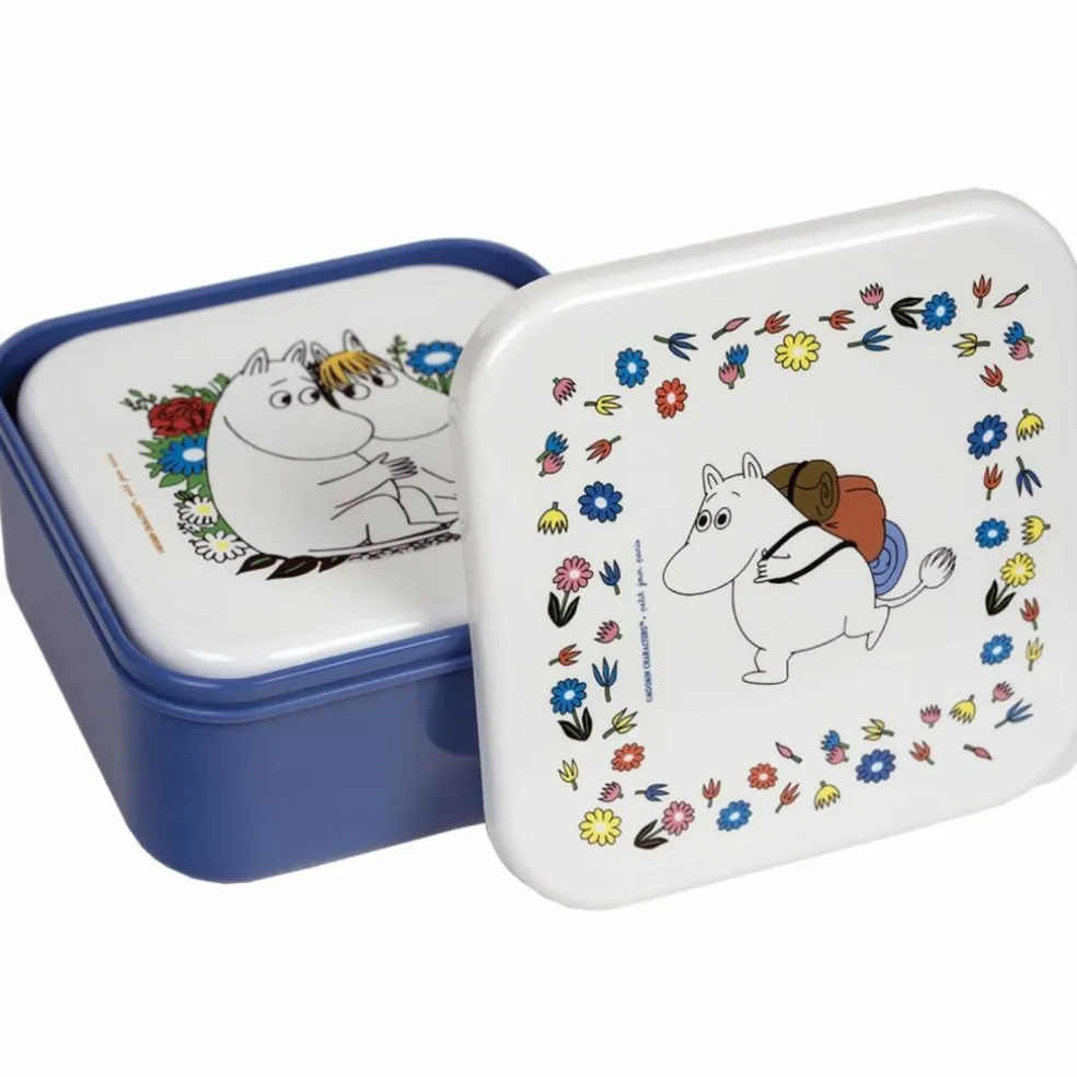 Lot de 3 boîtes à goûter Moomin