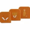 Lot de 3 boîtes à goûter Mr. Fox