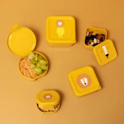 Lot de 3 boîtes à goûter Mr. Lion