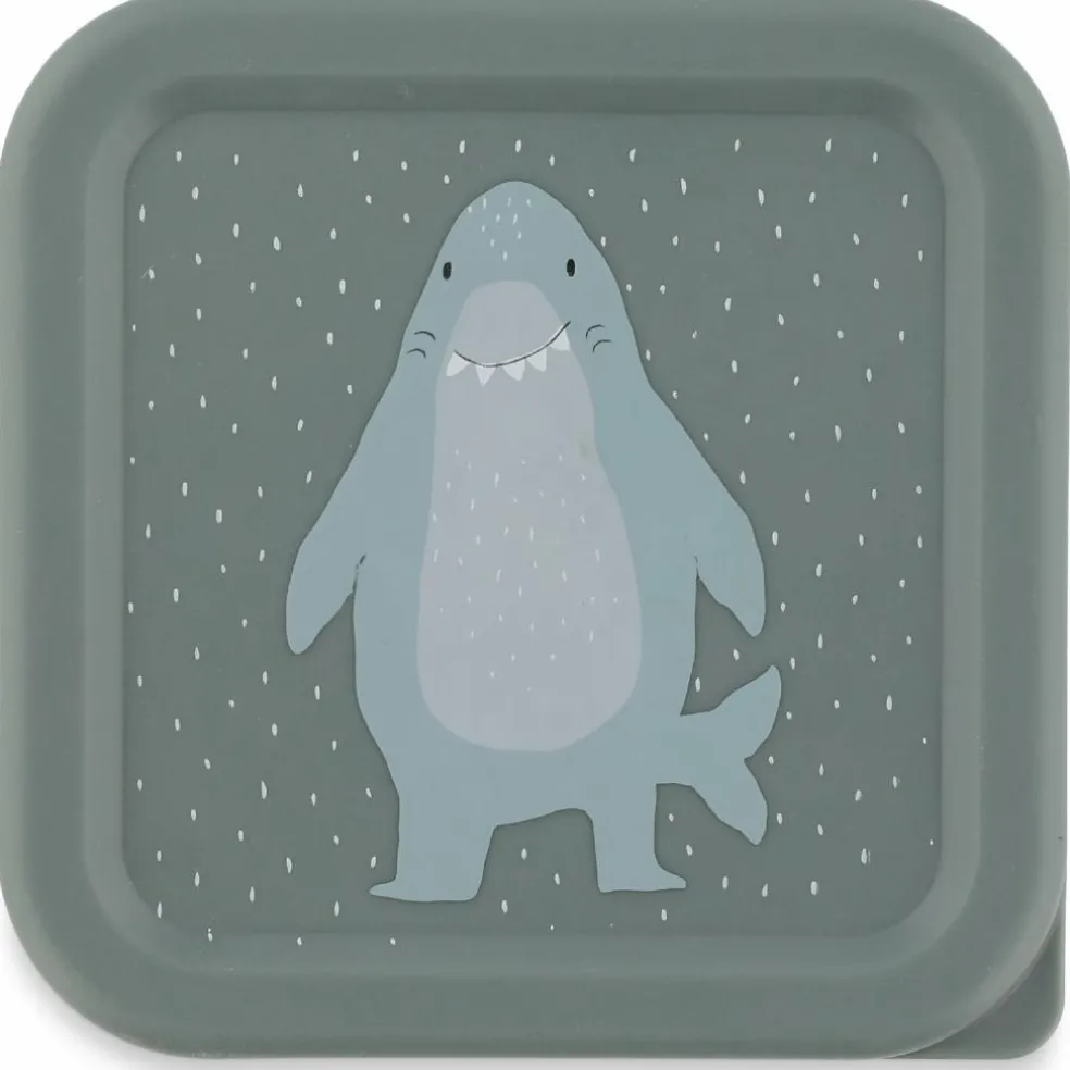 Lot de 3 boîtes à goûter Mr. Shark