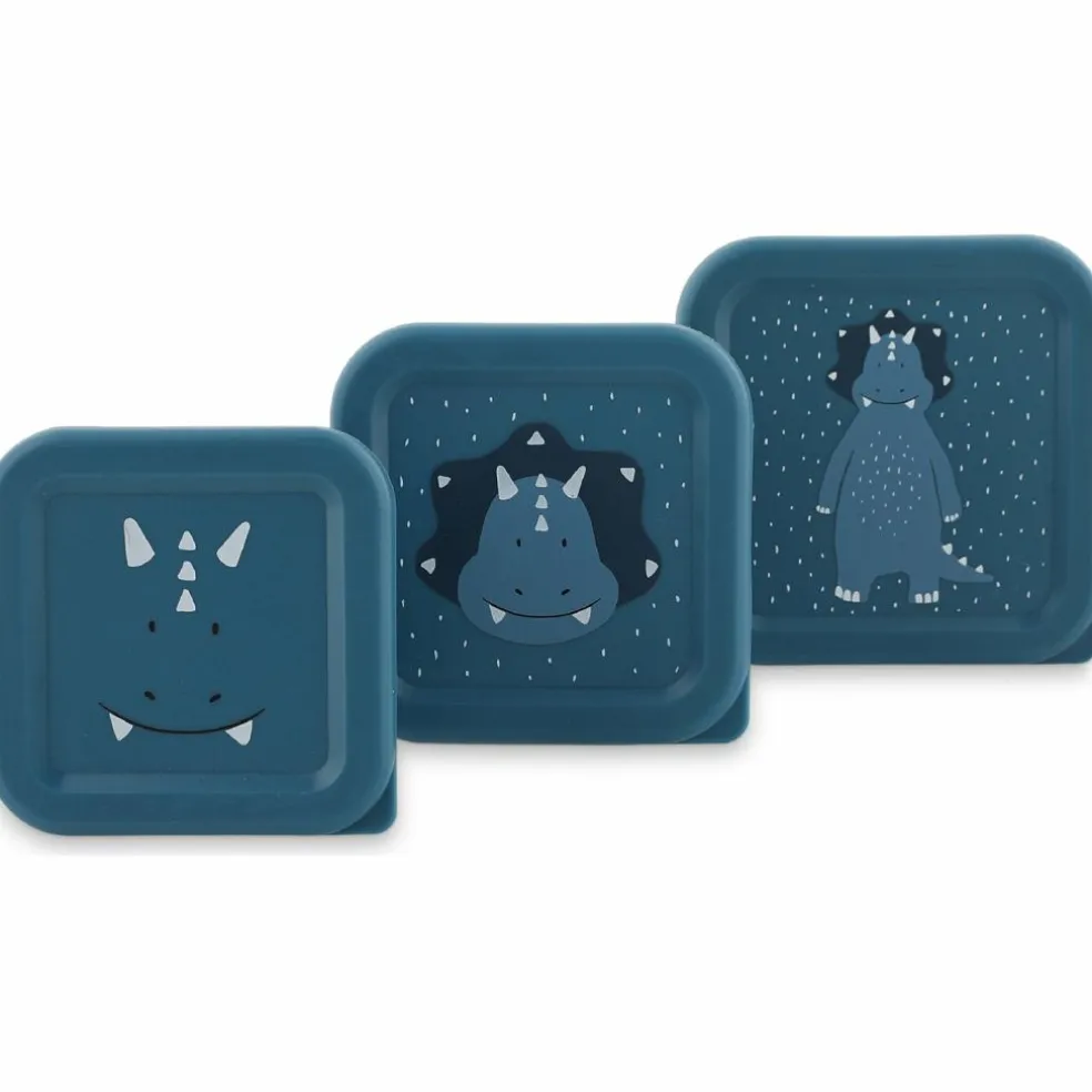 Lot de 3 boîtes à goûter Mr. Triceratops