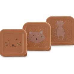 Lot de 3 boîtes à goûter Mrs. Cat