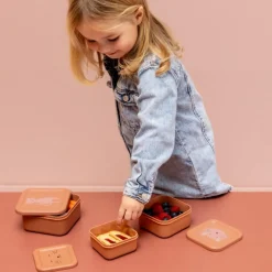 Lot de 3 boîtes à goûter Mrs. Cat