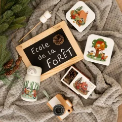 Lot de 3 boîtes à goûter Victor le castor