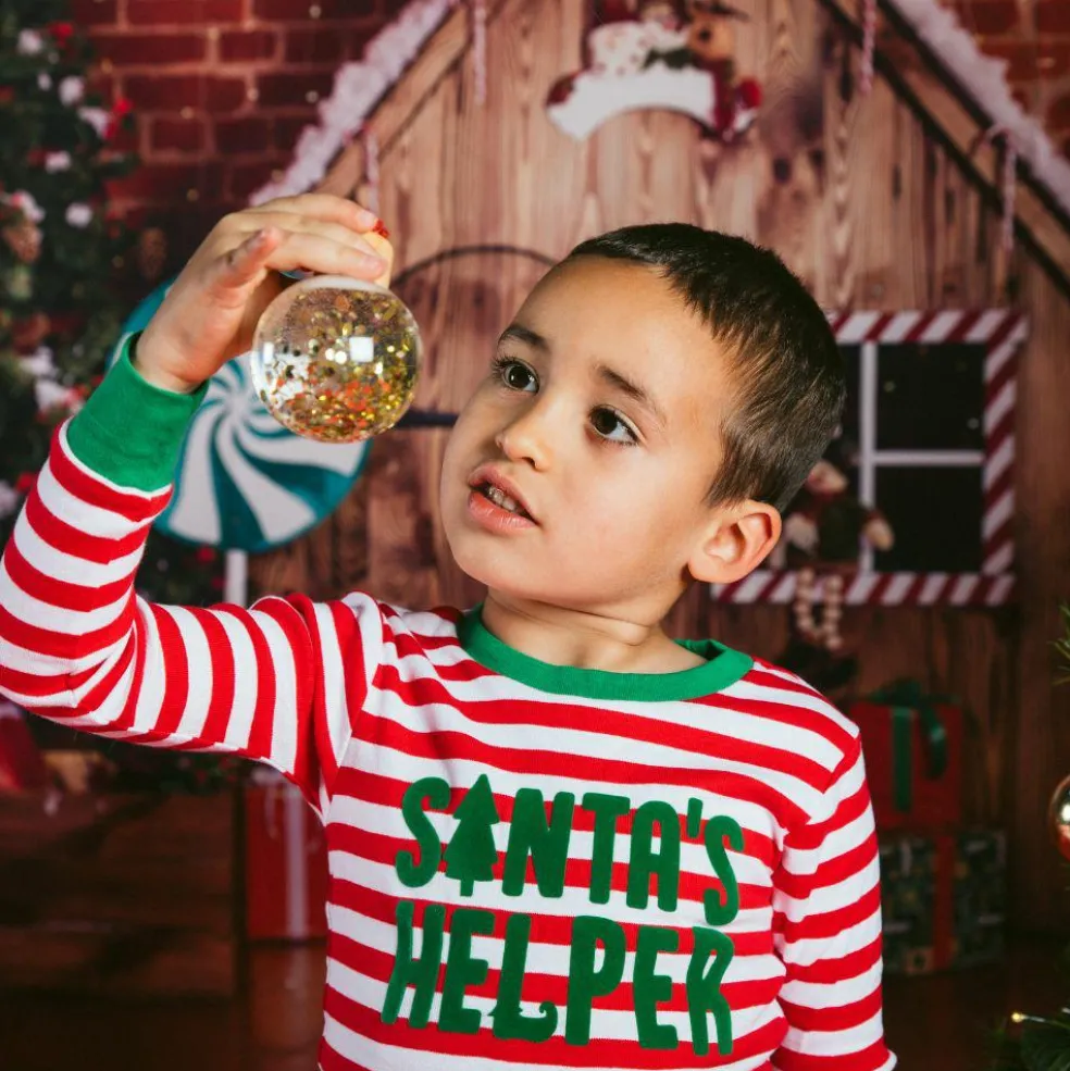 Lot de 3 boules de Noël sensorielles Christmas