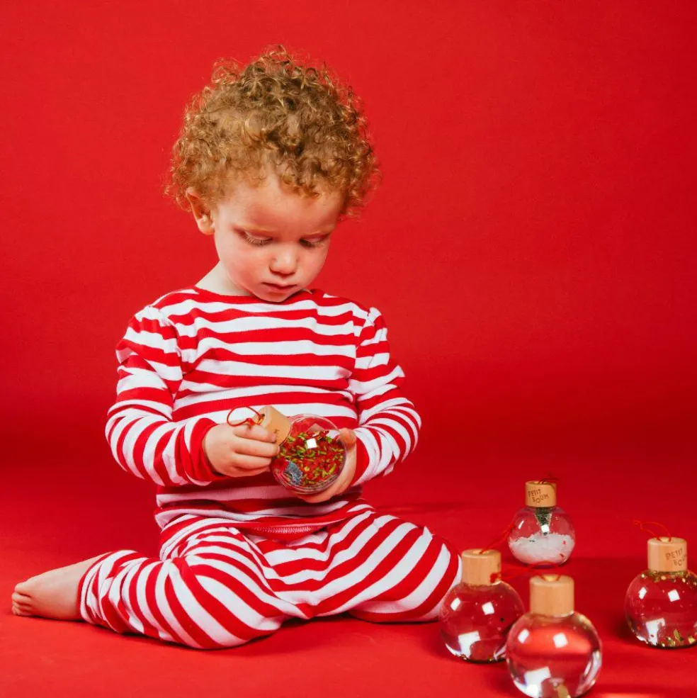 Lot de 3 boules de Noël sensorielles Christmas