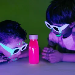 Lot de 3 bouteilles sensorielles Paradis fluorescentes