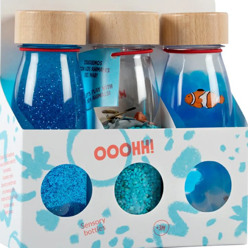 Lot de 3 bouteilles sensorielles Float Serenity