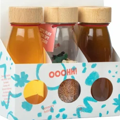 Lot de 3 bouteilles sensorielles Woodland
