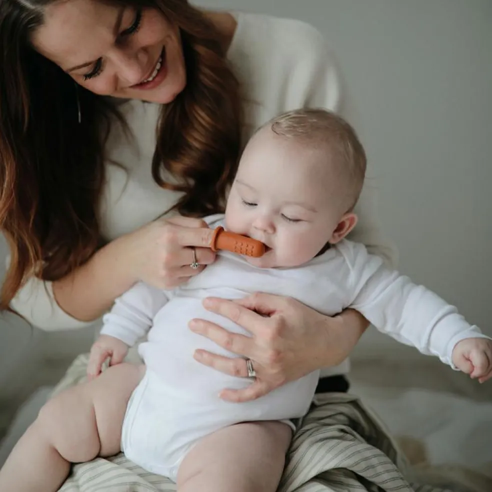 Lot de 2 brosses à dent à doigt Shifting sand-Clay