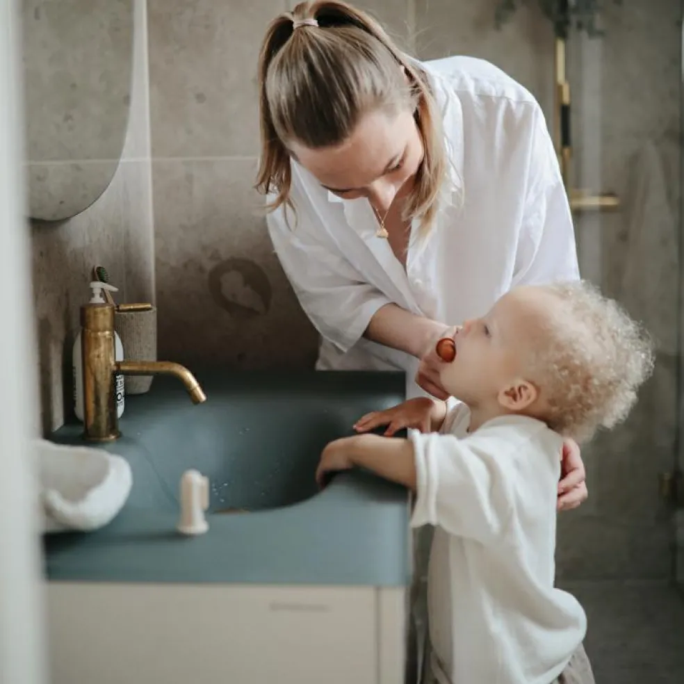 Lot de 2 brosses à dent à doigt Shifting sand-Clay