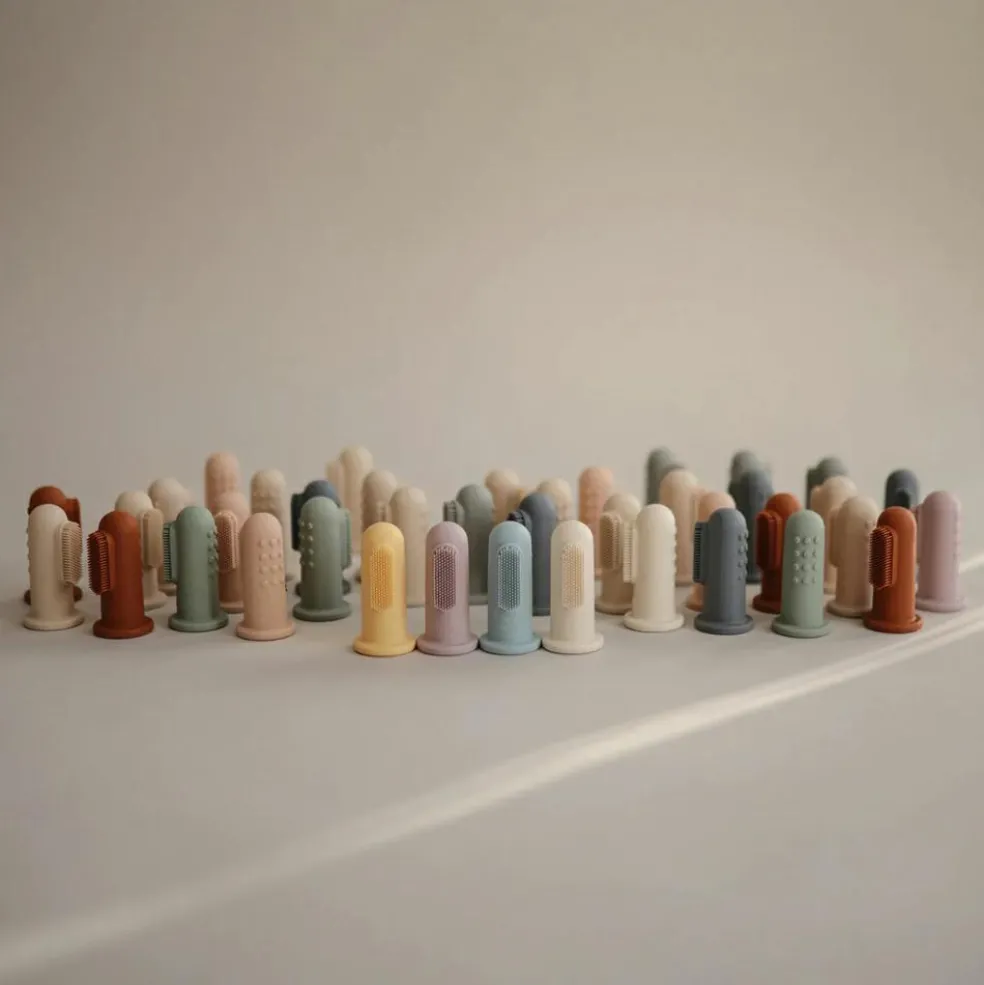 Lot de 2 brosses à dents à doigt Shifting sand-Blush