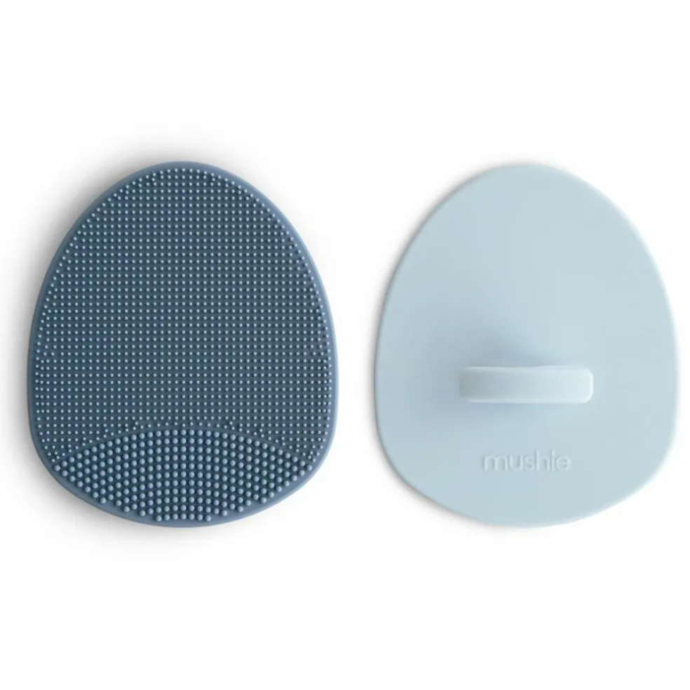 Lot de 2 brosses pour croûtes de lait Tradewinds-Periwinkle