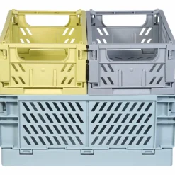 Lot de 3 caisses de rangement Ella