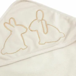 Lot de 2 capes de bain Lapin (70 x 70 cm)