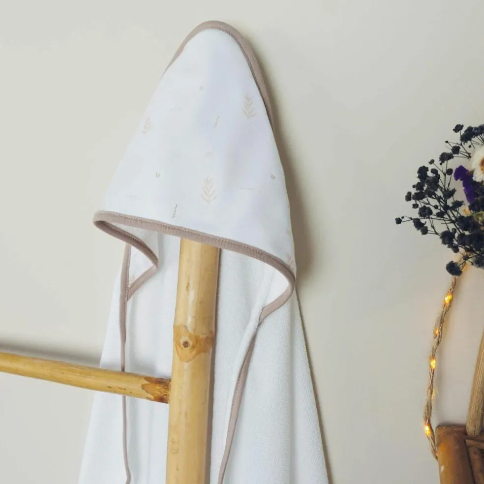 Lot de 2 capes de bain Lapin (70 x 70 cm)