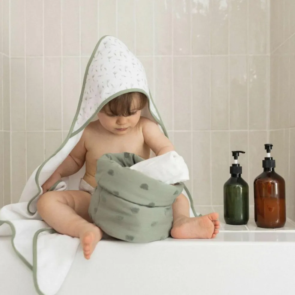 Lot de 2 capes de bain Ours (70 x 70 cm)