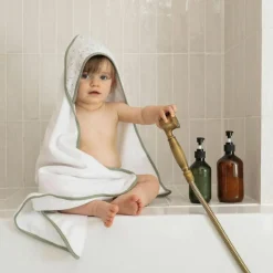 Lot de 2 capes de bain Ours (70 x 70 cm)