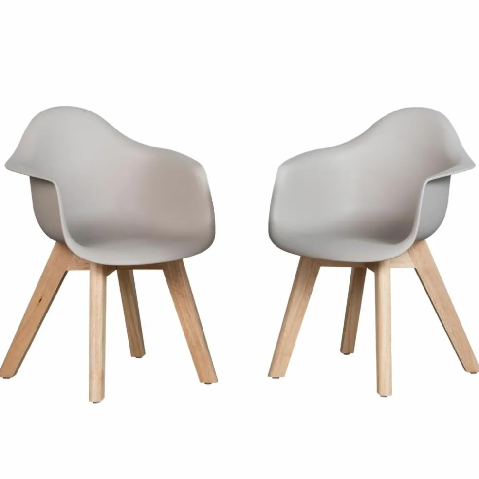 Lot de 2 chaises enfant Argile