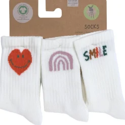 Lot de 3 chaussettes de tennis Little Gang Smile (pointure 19-22)
