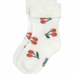 Lot de 3 chaussettes Terry Cerise pêche (taille 12-15)